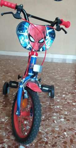 Spiderman bicicletta per bambino