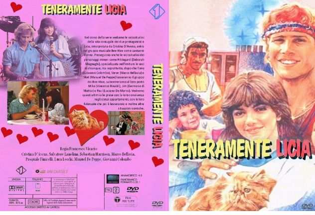 SPLENDIDO COFANETTO quot TENERAMENTE LICIA quot SERIE COMPLETA 4 DVD