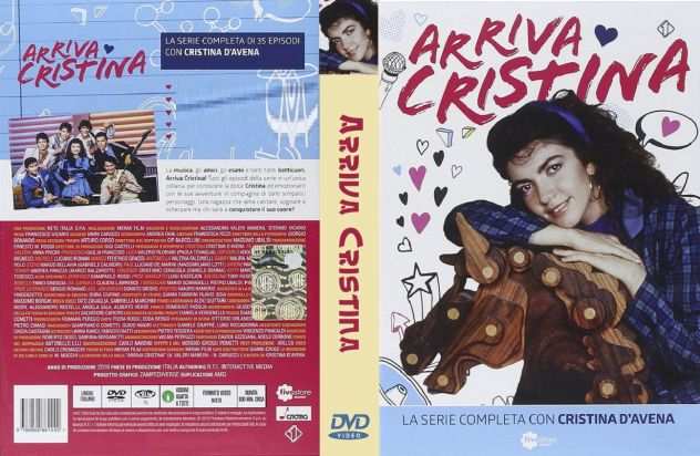 SPLENDIDO COFANETTO quotARRIVA CRISTINA quot SERIE COMPLETA 4 DVD