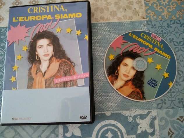 SPLENDIDO COFANETTO quotCRISTINA LEUROPA SIAMO NOIquot 4 DVD SERIE COMPLETA