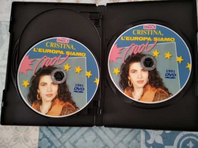 SPLENDIDO COFANETTO quotCRISTINA LEUROPA SIAMO NOIquot 4 DVD SERIE COMPLETA