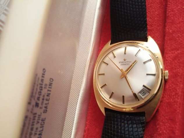 Splendido orologio NUOVO in oro vintage anni 60 mm.36