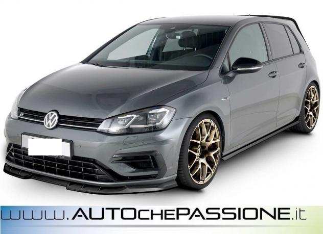 Splitter Spoiler anteriore per VW Golf VII 7 R 2019