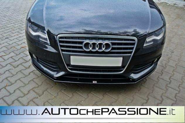 Splitter Spoiler anteriore V2 per Audi A4 B8 dal 2007 2011