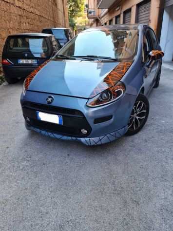 SPOILER SOTTO PARAURTI ANTERIORE PER FIAT PUNTO EVO 2008-2012 IN ABS  PLASTIC