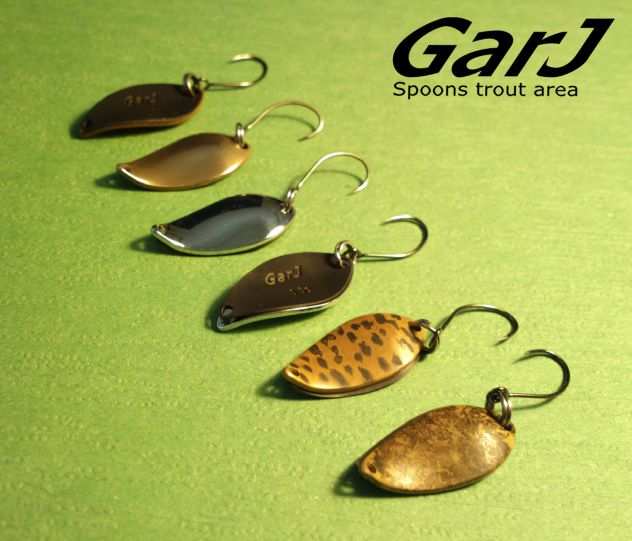 Spoon Garj ondulanti per trout area spoon per trota laghetto