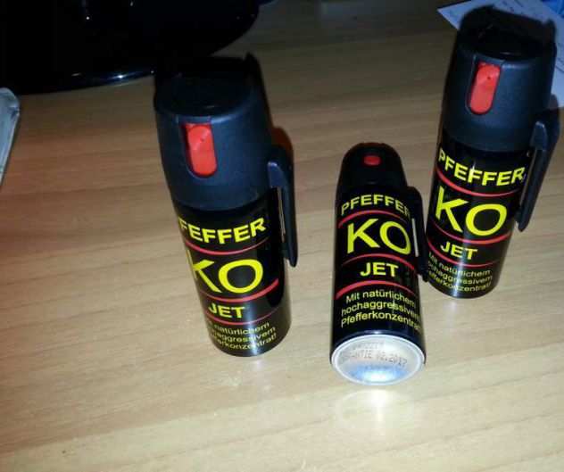 Spray al peperoncino pepe antiaggressione pepper spray