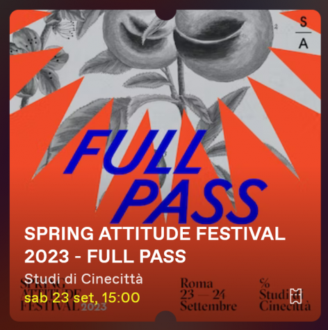 Spring Attitude Festival 2023 - Full Pass