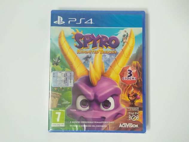 Spyro Reignited Trilogy (Sony PlayStation 4, NUOVO SIGILLATO)