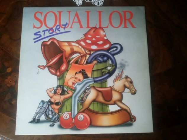 SQUALLOR Story lp 1a STAMPA 1989 - NUOVO  mai suonato