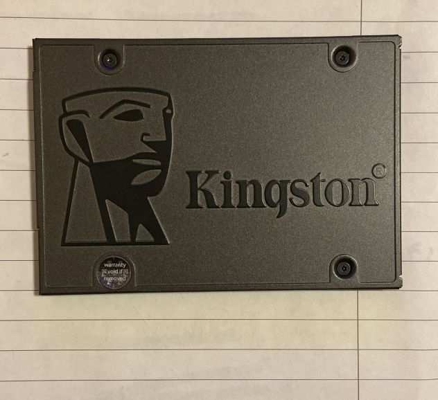 SSD KINGSTON A400 INTERNO 2.5quot - 480GB SATA usato (ns. rif. 080223002).