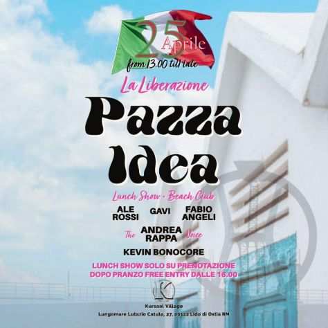 Stabilimento Kursaal Ostia Giovedigrave 25 Aprile prenota il tuo pranzo 3391047611