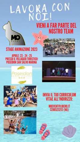 STAGE ANIMAZIONE ESTATE 2023