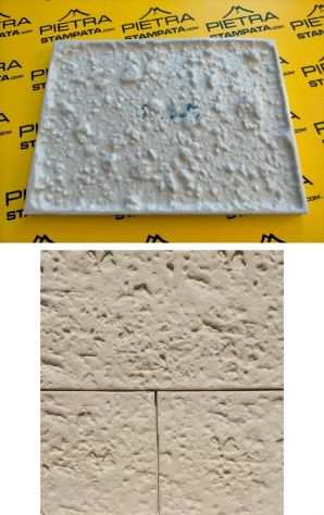 STAMPO per muro stampato intonaco cemento stampato FINTA PIETRA concrete stamp