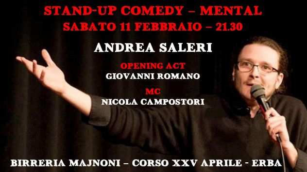 Stand-up comedy a Erba - Andrea Saleri alla Birreria Majnoni