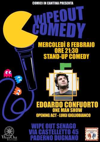 STand-up comedy a Paderno Dugnano - Edoardo Confuorto al Wipe Out