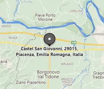 Stanze a Castel San Giovanni (PC)