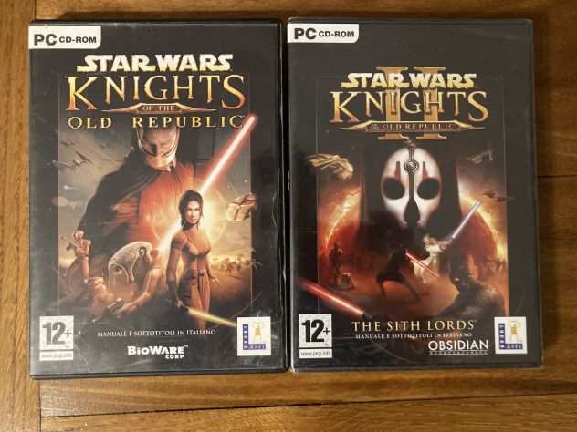 Star Wars KOTOR Knights of the Old Republic 1 e 2 PC