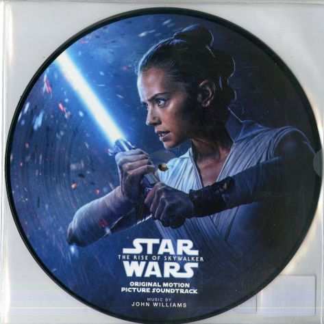 STAR WARS - THE RISE OF SKYWALKER (2020) 2 x Picture Disk nuovi