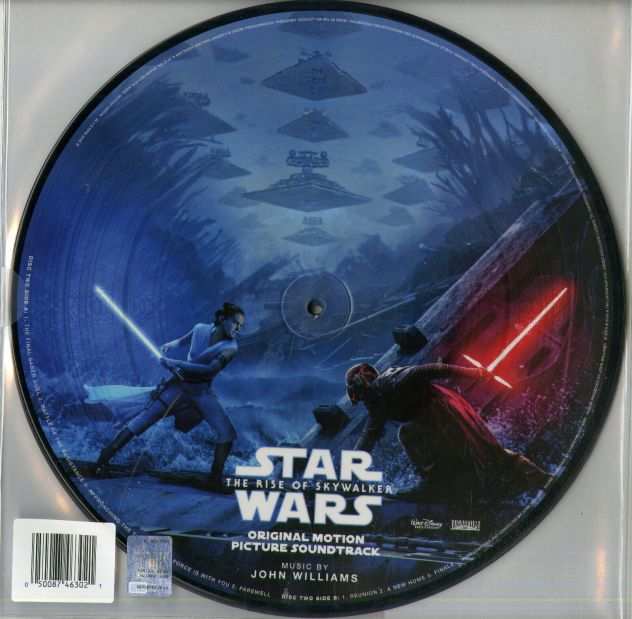 STAR WARS - THE RISE OF SKYWALKER (2020) 2 x Picture Disk nuovi