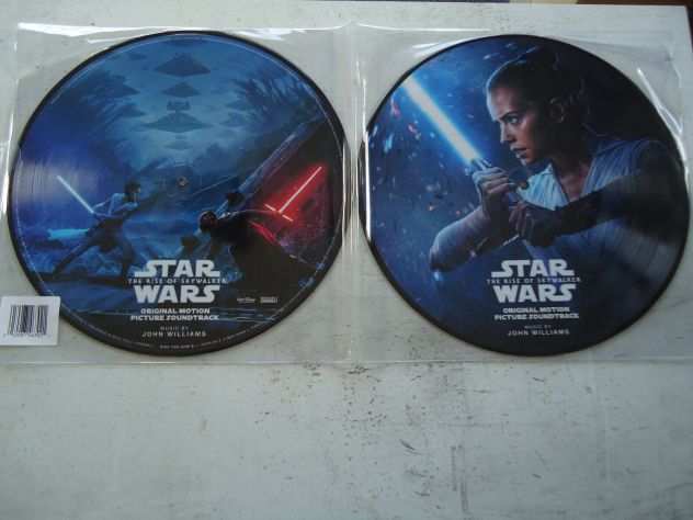 STAR WARS - THE RISE OF SKYWALKER (2020) 2 x Picture Disk nuovi