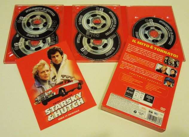 Starsky amp Hutch, prima stagione, cofanetto con 5 dvd