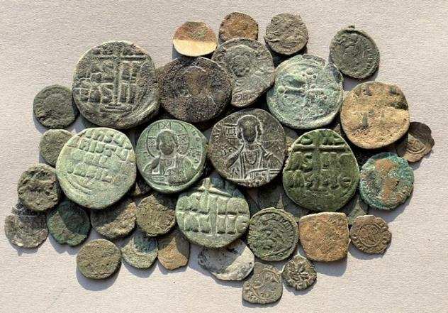 Stati crociati. Lot of 55 coins