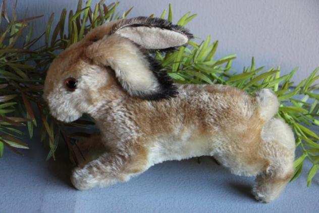 Statuetta (1) - Steiff- Hoppy de Haas. uiterst zeldzaam, EAN 1317.0 - mohair - 1950-1960