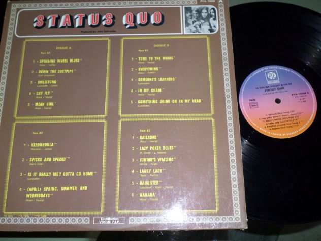 STATUS QUO - Le Double Disque Dor De Staus Quo - 2 x LP  33 giri 1977