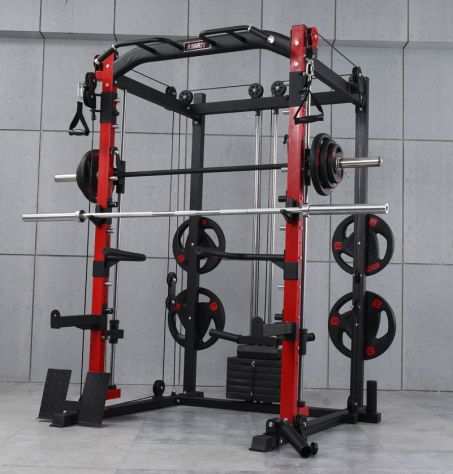 Stazione Multifunzionale MAC1 Smith Machine Cavi Incrociati