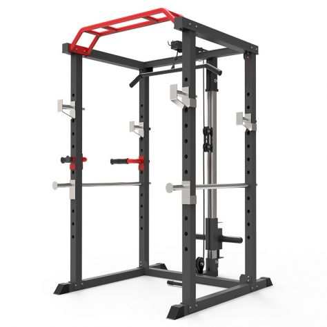 Stazione Multipower con Lat Machine, Pulley, Rings Rack 192