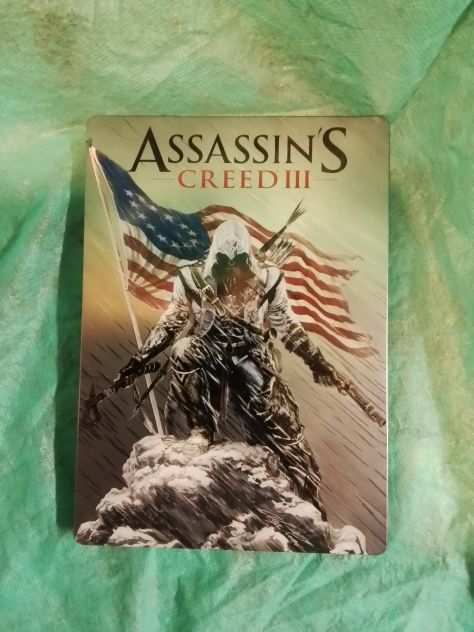 Steelbox Assassins Creed per contenere 2 CD del gioco.