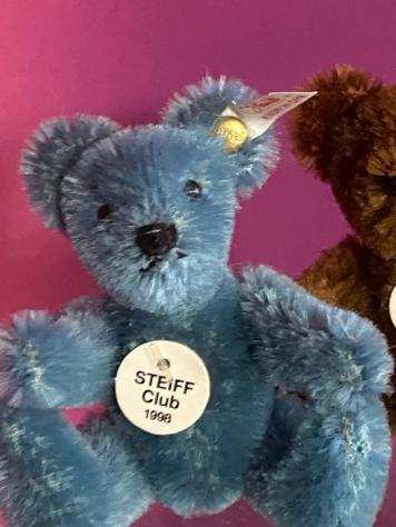 Steiff 2 clubbeertjes clubgeschenk teddybeer 1998 en 1999 - Orsacchiotto - 1990-2000 - Germania