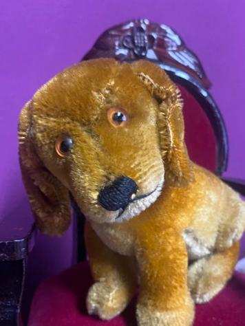 Steiff Bazi de jonge teckel, EAN 3317, 1950. - Animale di peluche - 1950-1960 - Germania