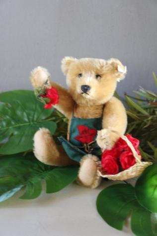 Steiff teddybeer de tuinierbeer, EAN 654824 - Orsacchiotto - 2000-2010 - Germania