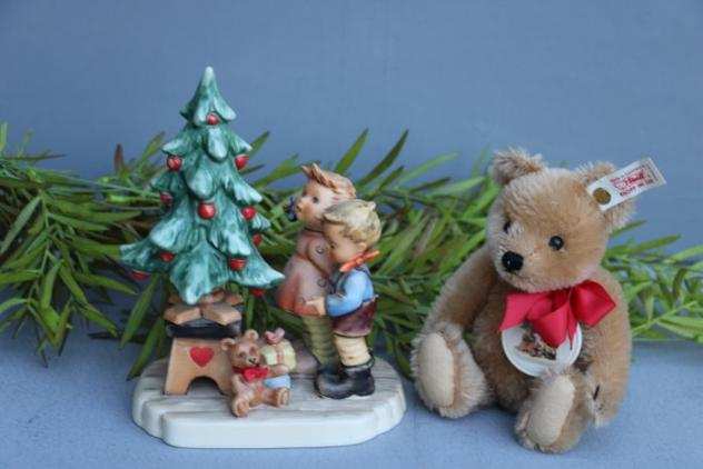SteiffGoebel - gelimiteerde editie - EAN 996535 - ambientato allalbero di Natale statuina  orsacchiotto - 1990-1999 - Germania