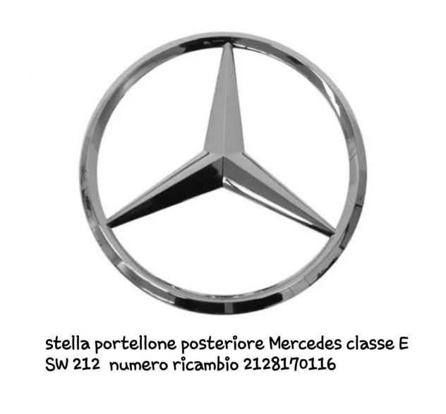 Stella portellone posteriore Mercedes E SW 2128170116