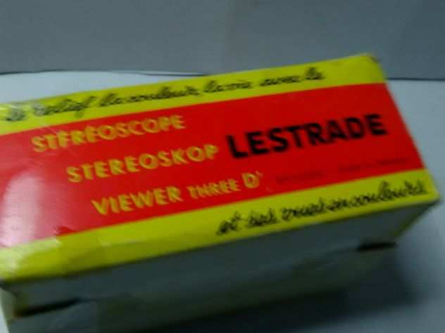 STEREOSCOPE LESTRADE ANNI 60 CON 3 PELLICOLE