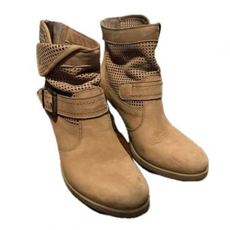  Stivali Donna Eleganti, Usati, Marca Nero Giardini, Taglia 36, in Pelle Scamos