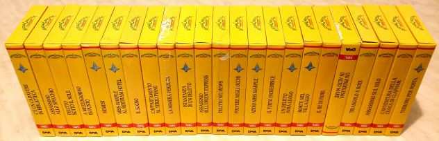 Stock di 23 VHS Agatha Christie Collection Ed.De Agostini, 1995 vedi la lista