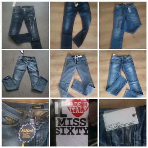 Stock jeans uomo donna bambino