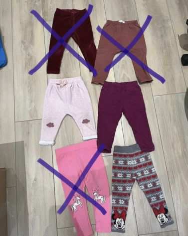 stock vari pantaloni e altro bimba