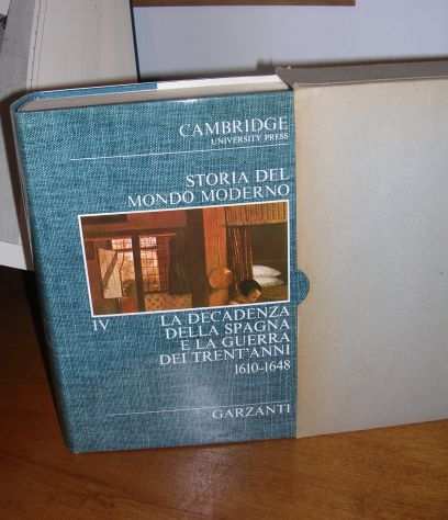 STORIA DEL MONDO MODERNO (Cambridge University). VOLUME IV.