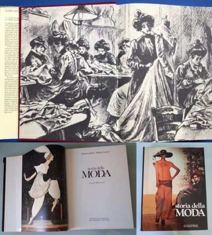 storia della MODA, Anderson Black - Madge Garland, DeAgostini 1981.