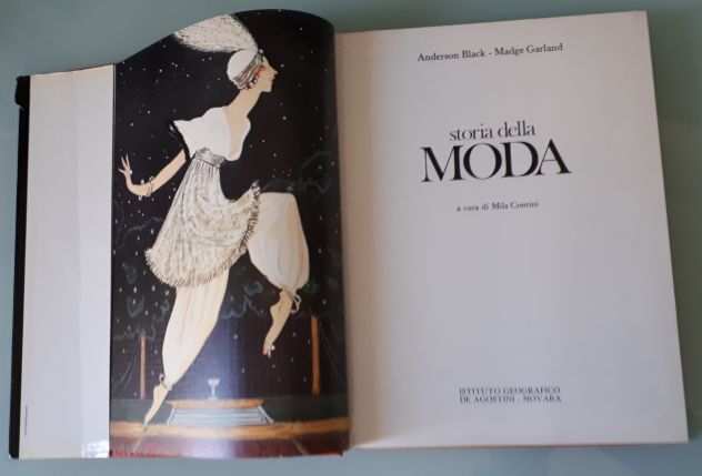 storia della MODA, Anderson Black - Madge Garland, DeAgostini 1981.