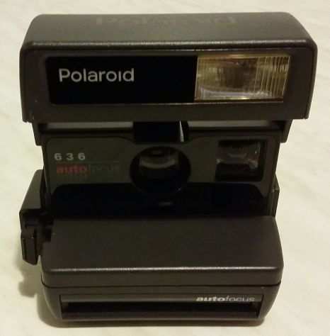 Storica Polaroid 636 Autofocus con tracolla testata nuova