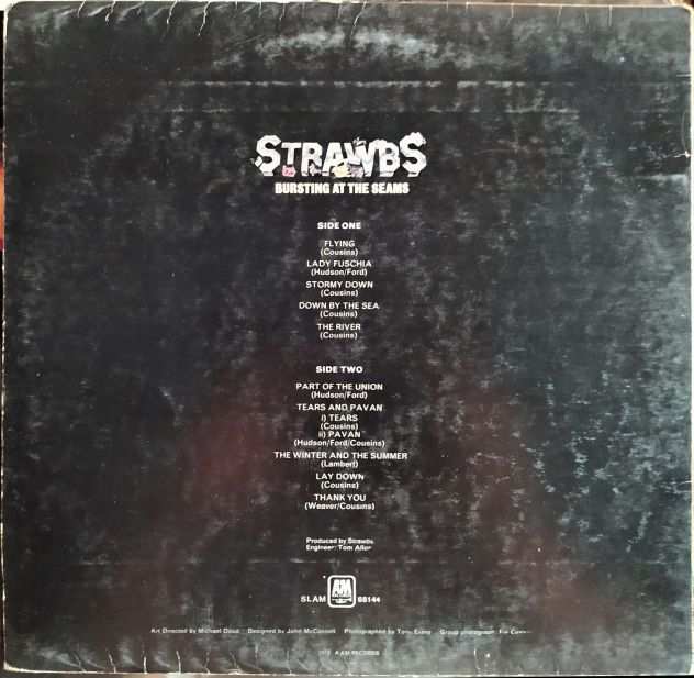 Strawbs - Bursting at the Seams - LP-1973-AampM Records-
