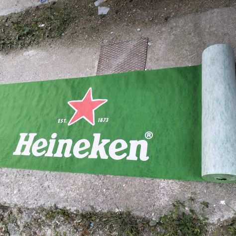 Striscione Heineken da 50 metri x cm. 80