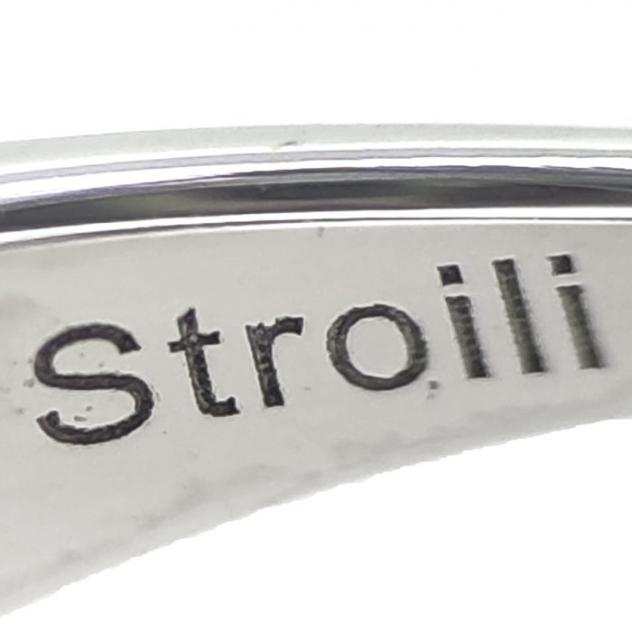 Stroili - 18 carati Oro bianco - Anello - 0.11 ct Diamante