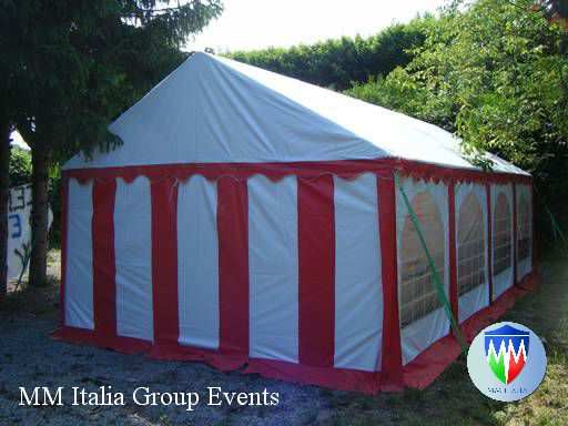 Strutture in Pvc 4 x 10 Professionali per Bar Ristoranti Giardino